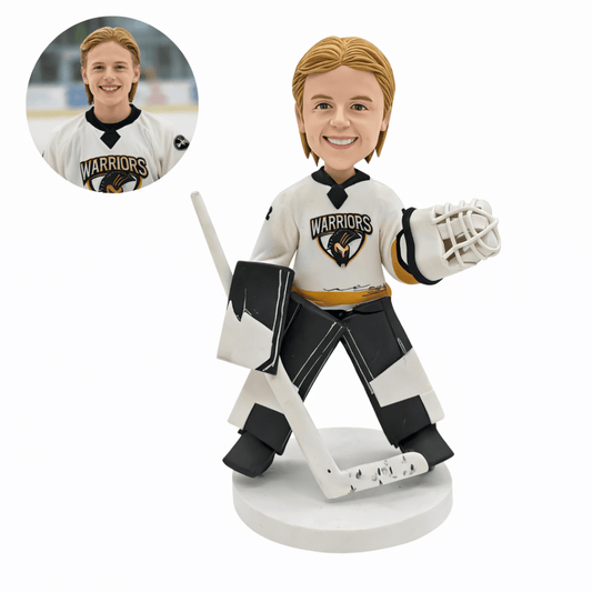 Custom Ice Hockey Bobblehead from Photo | Sports Gift
