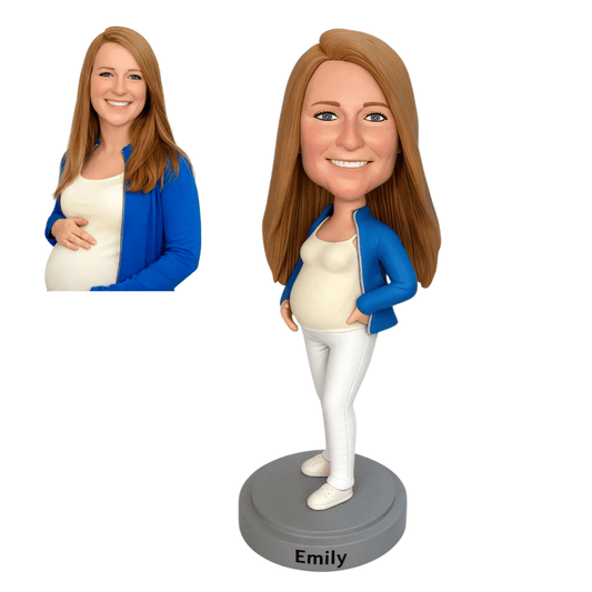 Custom Bobblehead for Her – Unique Gift for Girlfriend & Wife & Mom