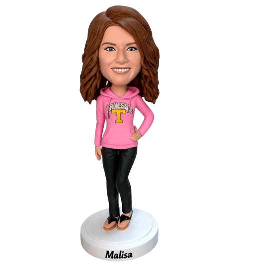 Personalized Woman Bobblehead – Perfect Gift for Girlfriend,Wife,Mom