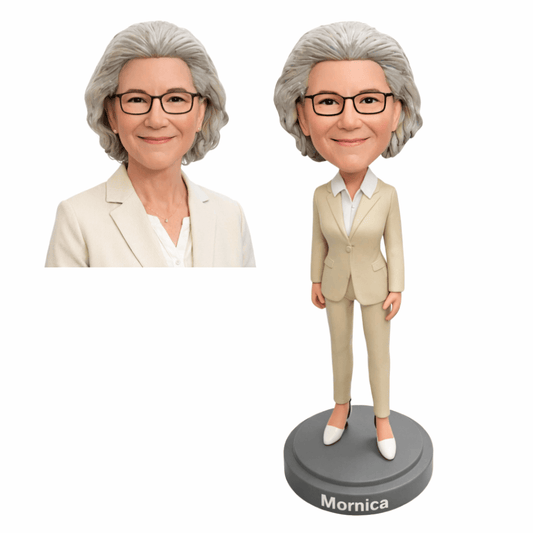 Custom Bobblehead Doll for Women – Special Gift for Wife,Mom,Boss