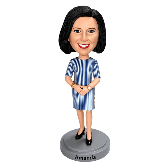 Custom Woman Bobblehead – Perfect Gift for Girlfriend, Wife & Mom
