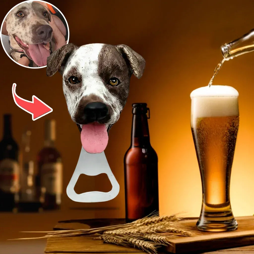 Personalized Custom Pet Face Bottle Opener