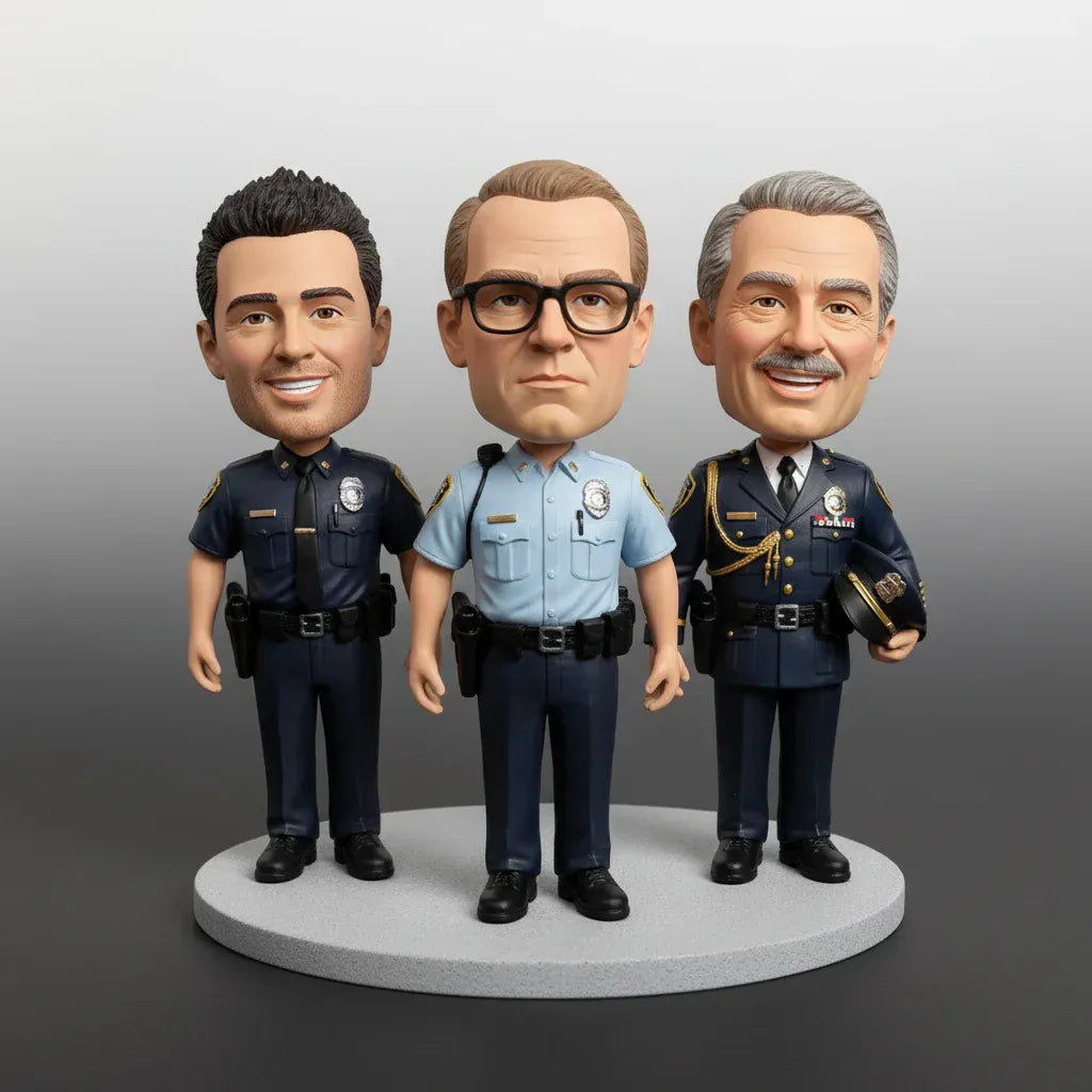 Custom Police Officer Bobblehead -1.webp