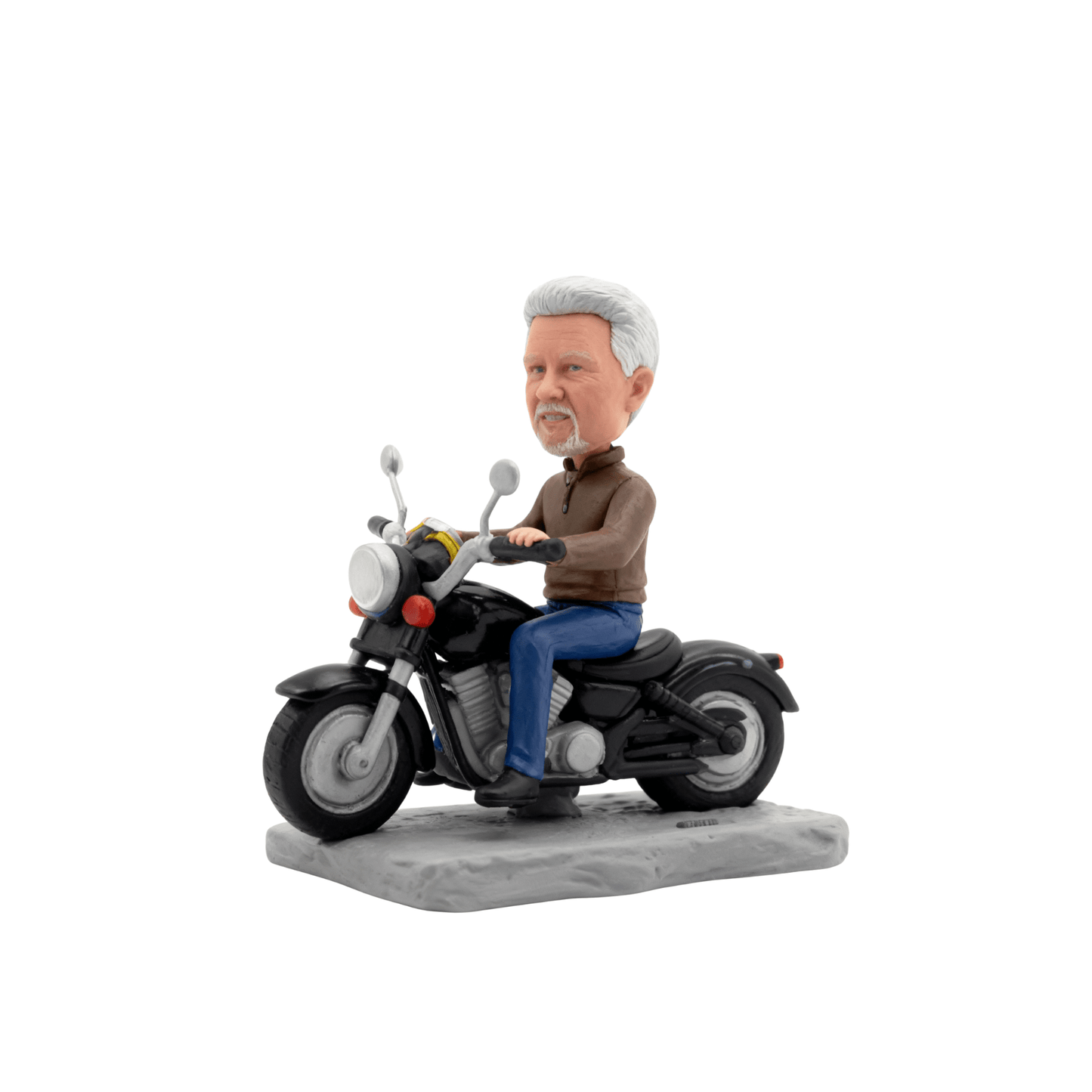 Custom Motorcycle Rider Bobblehead from Photo | Biker Gift