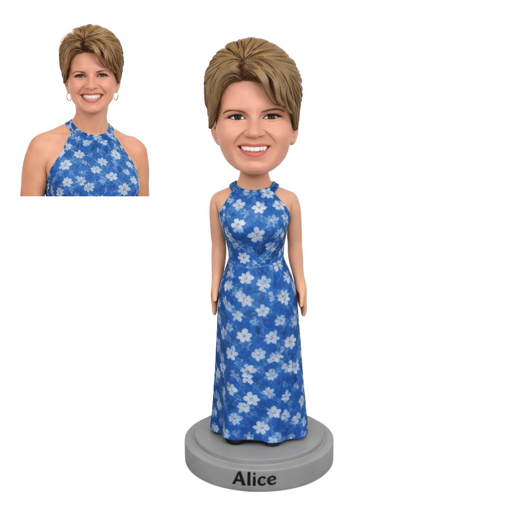 Fully Custom Female Bobblehead - Unique gift for every occasion!