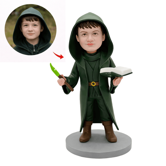 Custom Fantasy Character Bobblehead from Photo | Kids Gift