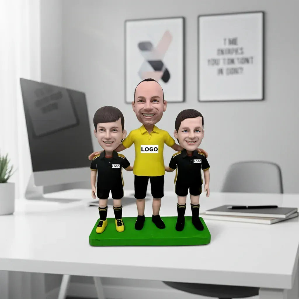 Custom Football Bobblehead Set .webp