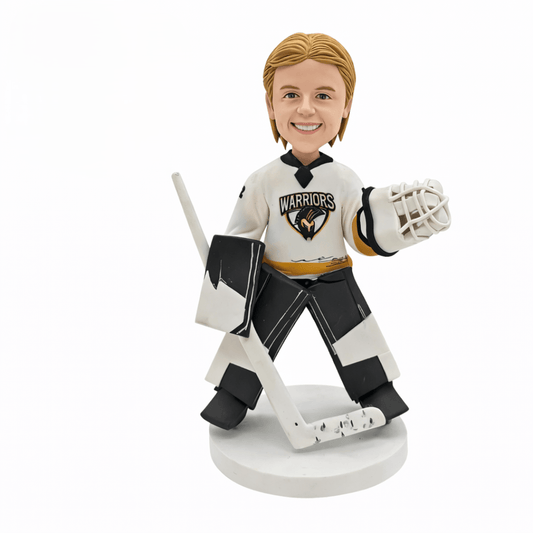 Custom Ice Hockey Bobblehead from Photo | Sports Gift