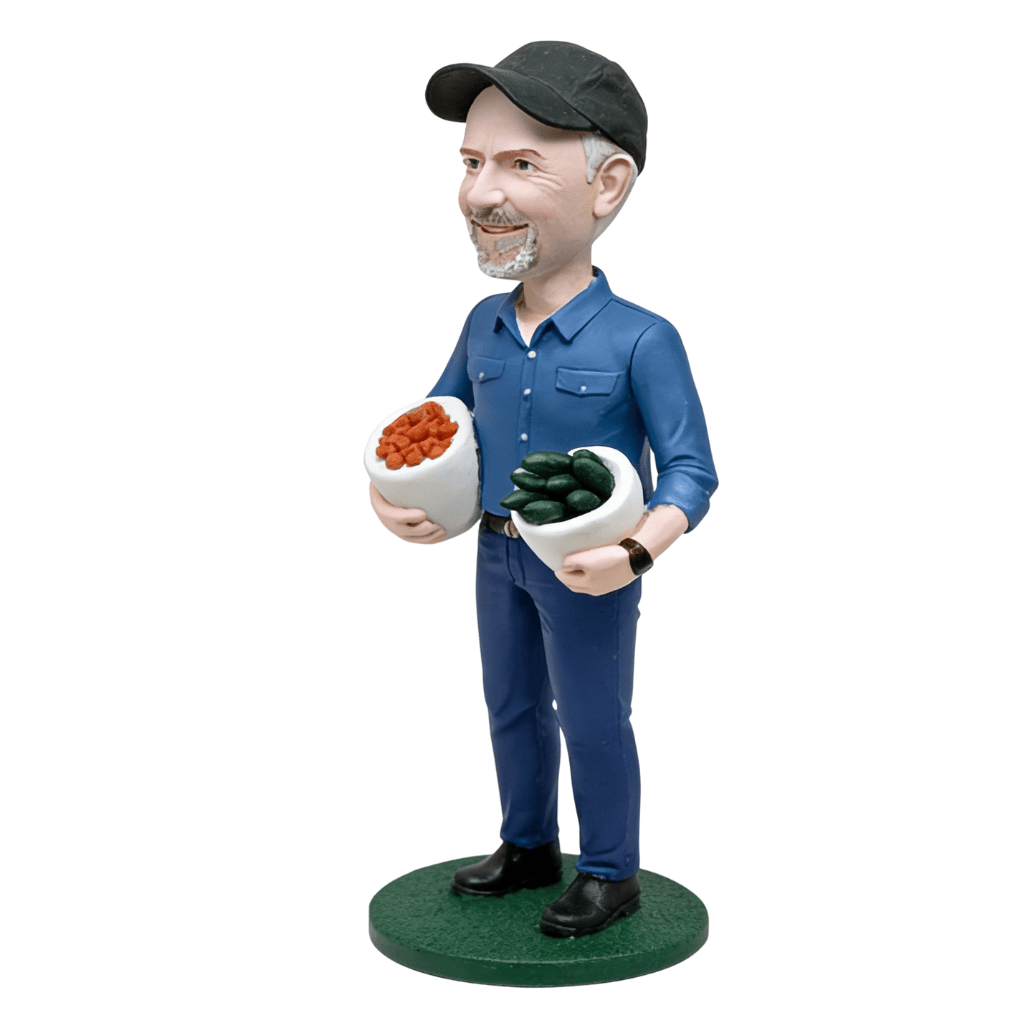 Custom Male Figurine Bobblehead from Photo | Gift for Him