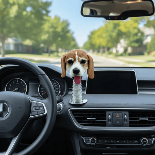 Custom Dog Dashboard Bobblehead | Personalized Car Decor