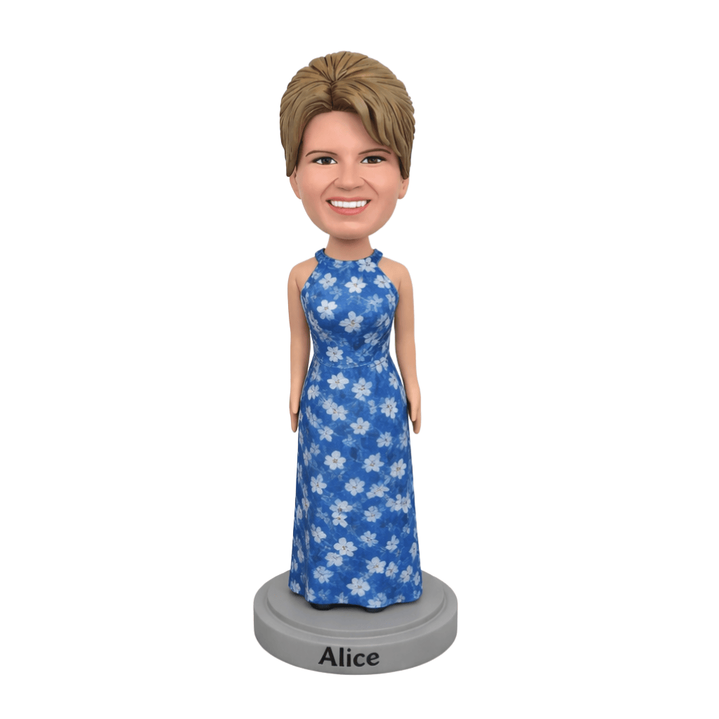 Custom Female Bobblehead – Personalized Figure of | Unique Gift for Girlfriend & Mum