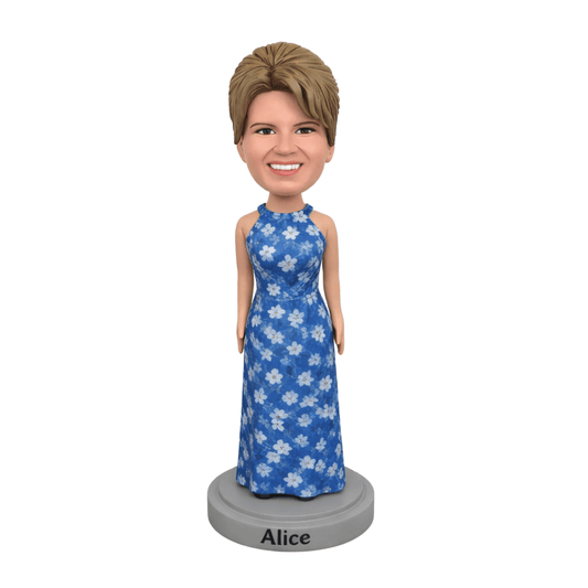 Custom Female Bobblehead – Personalized Figure of | Unique Gift for Girlfriend & Mum