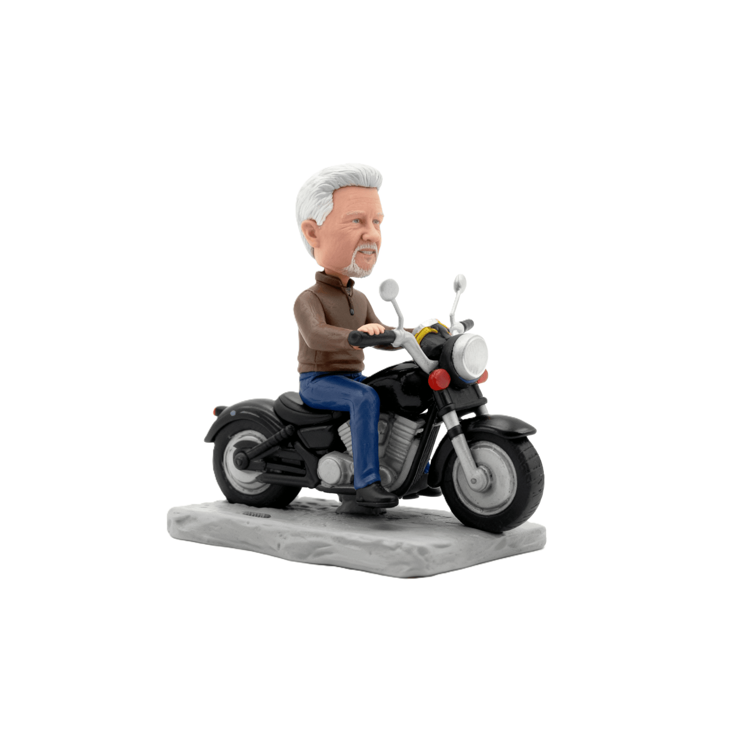 Custom Motorcycle Rider Bobblehead from Photo | Biker Gift
