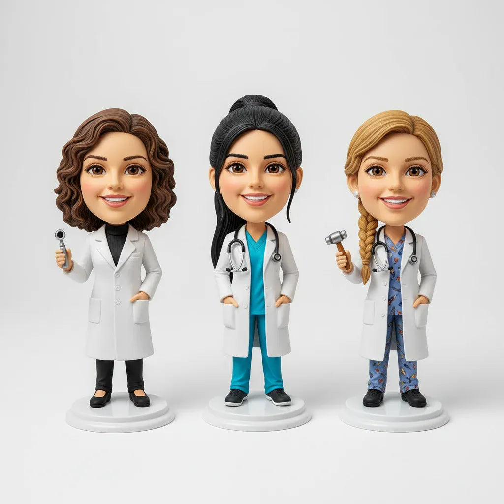 Fully Custom Female Doctor Bobblehead.webp