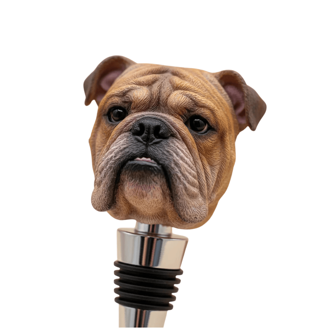 Custom Pet Bobblehead Wine Bottle Stoppers