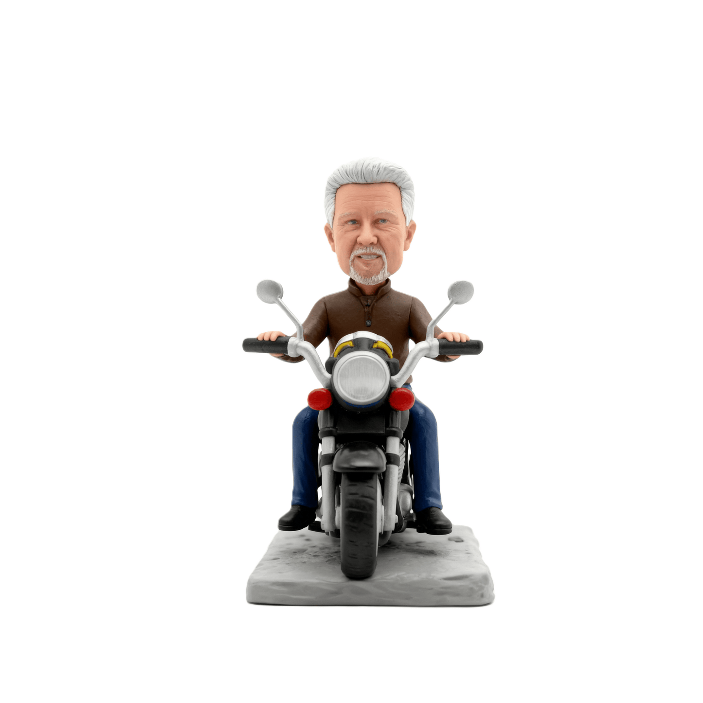 Custom Motorcycle Rider Bobblehead from Photo | Biker Gift