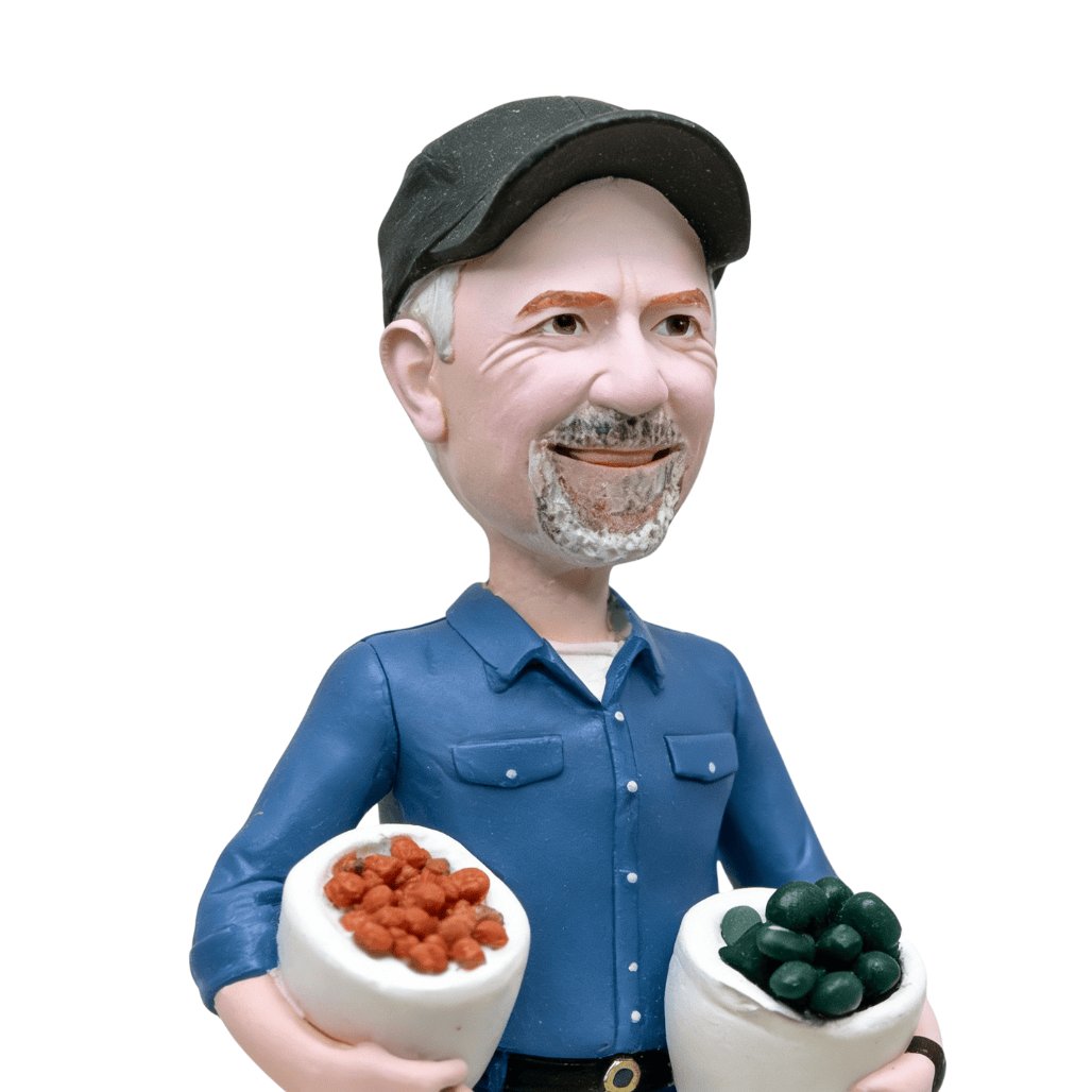 Custom Male Figurine Bobblehead from Photo | Gift for Him