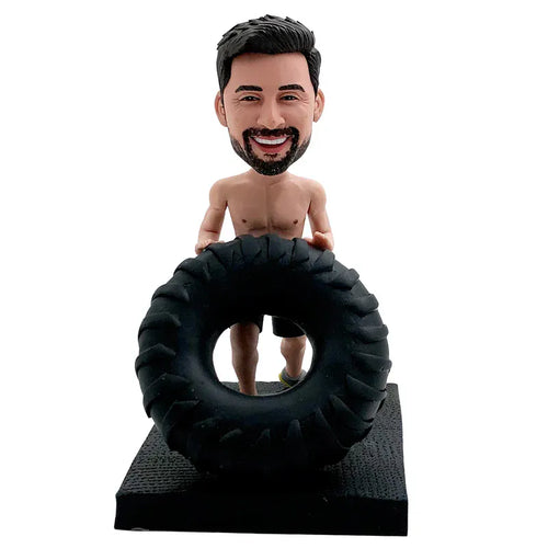 Custom Auto Mechanic Bobblehead from Photo | Car Lover Gift