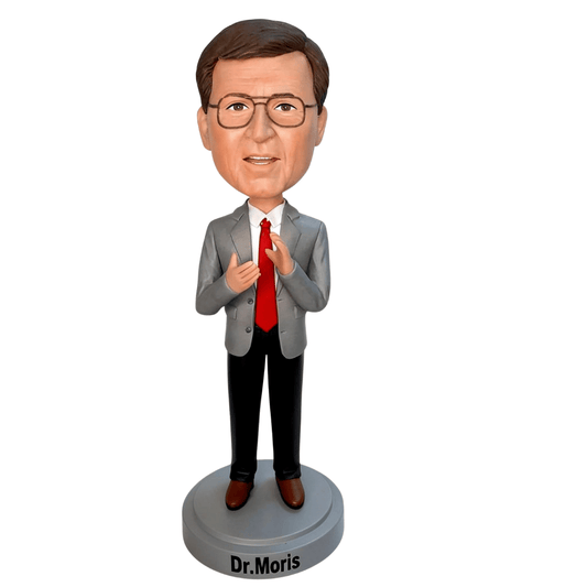 Custom Male Bobblehead From Photo – Personalized Handmade Gift for Boyfriend, Husband, Dad & Grandpa