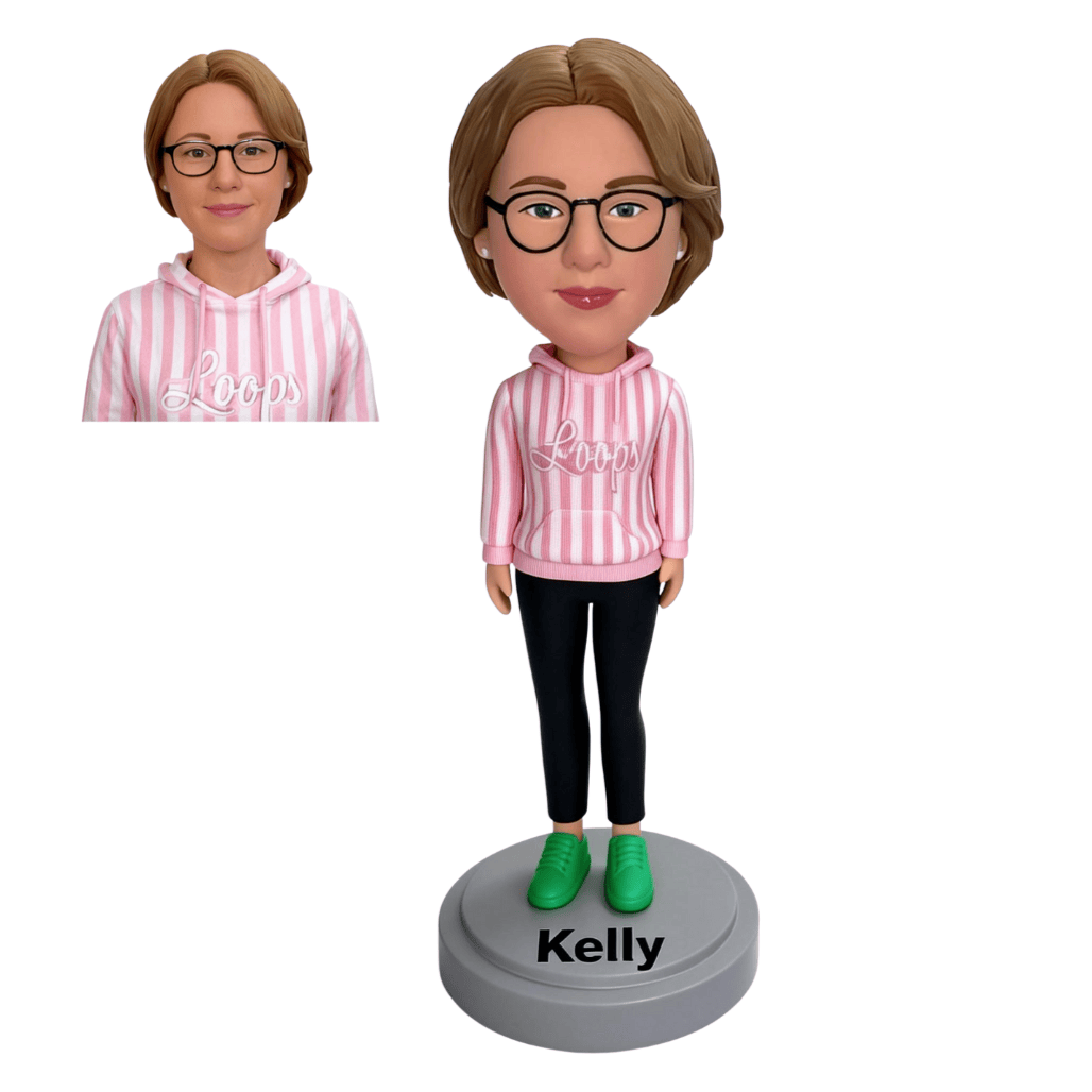 Custom Girl Bobblehead – Personalized Gift for Daughter or Girl