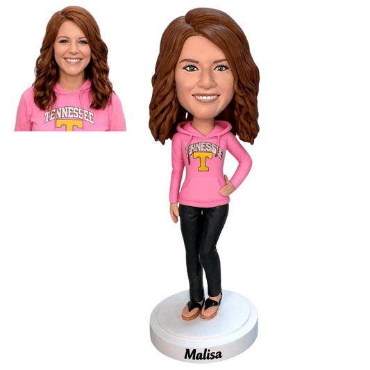 Personalized Woman Bobblehead – Perfect Gift for Girlfriend,Wife,Mom