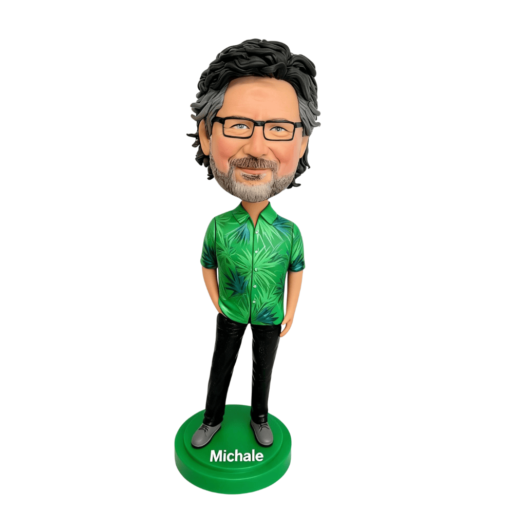 Custom Bobblehead From Photo – Personalized Gift for Him (Handmade)