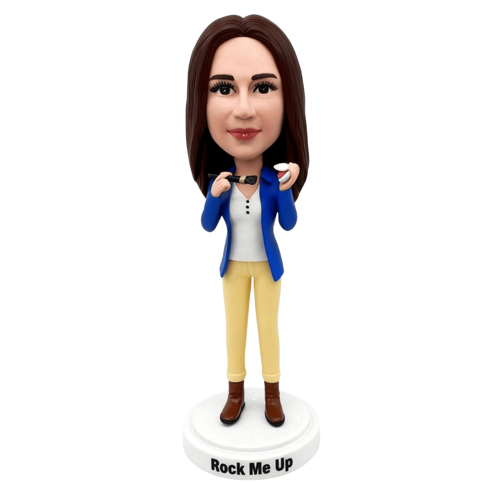 Custom Woman Bobblehead – Personalized Gift for Girlfriend, Wife & Mom