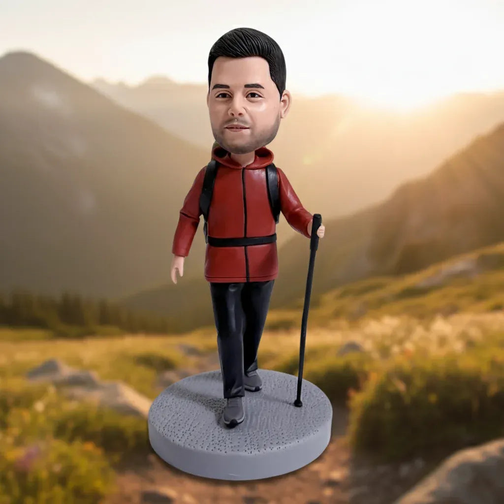 Custom Bobblehead for Hiking Lovers.webp