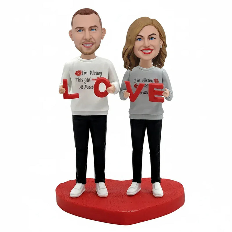 Custom couple bobbleheads handcrafted from customer photos.webp