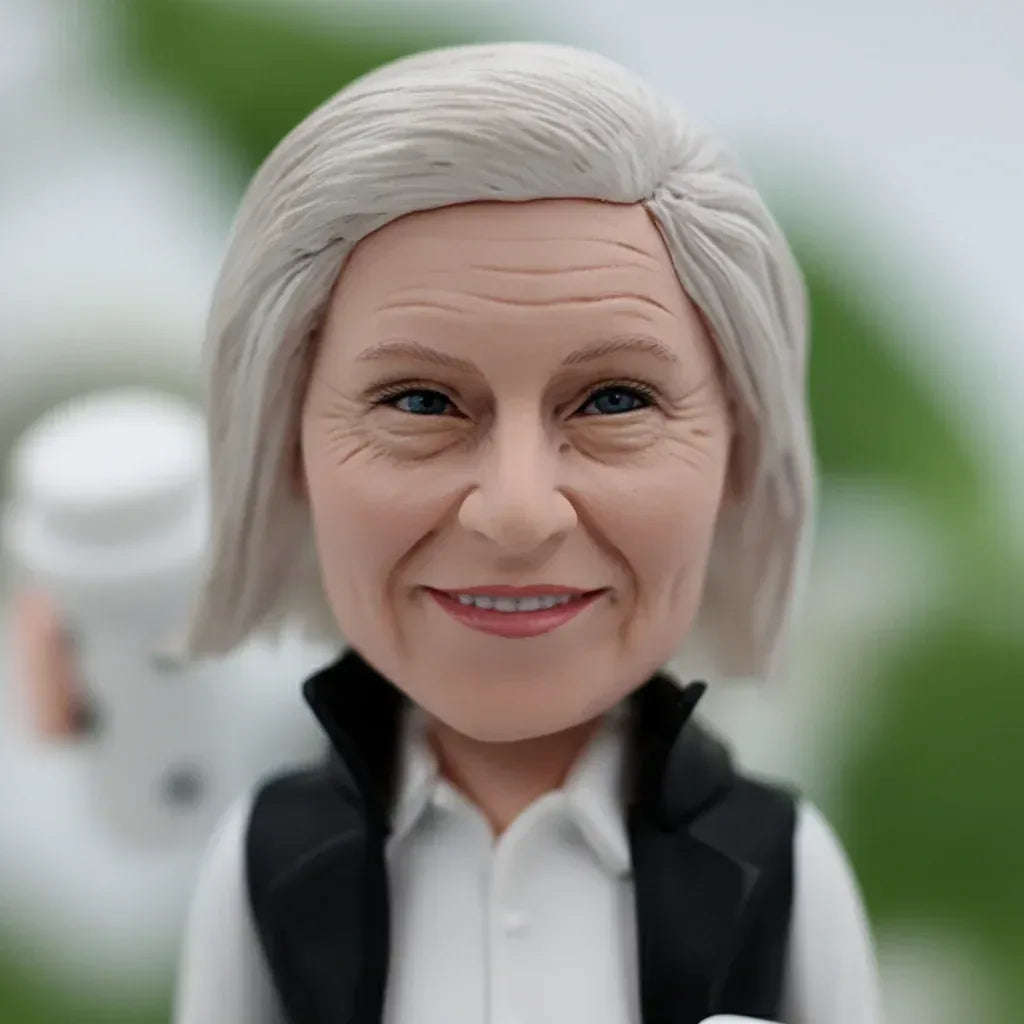 Custom Mom & Two Dogs Bobbleheads..webp