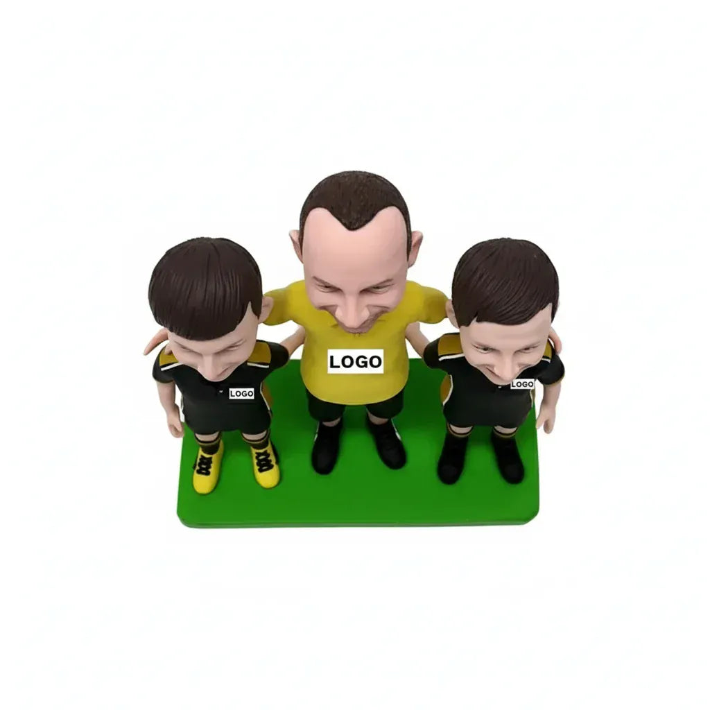 Custom Football Bobblehead Set webp