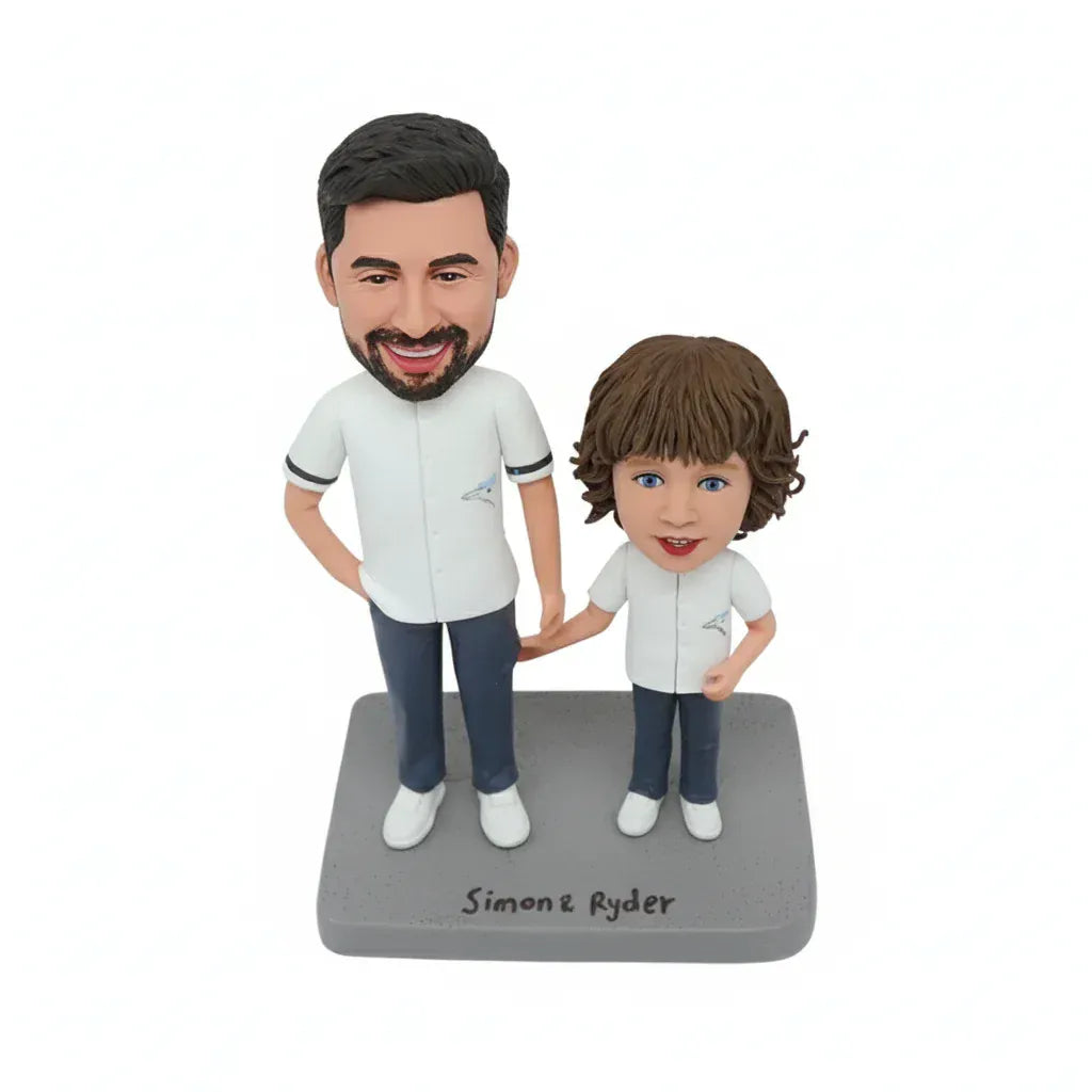 Personalized Father & Child Bobblehead.webp
